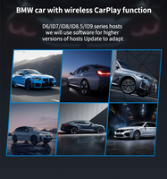 Android AI Box Adapter CarPlay Nirkabel SM6350 Kotak Video Multimedia Mobil Kompatibel dengan Android 15