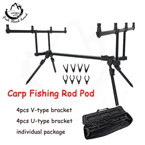 Buy Freestanding Fishing Rod Stand with Custom Designs 