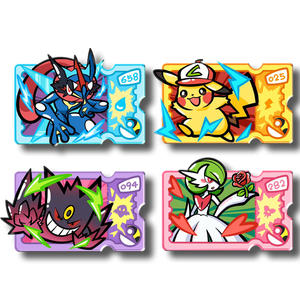 Vente en gros de boîtes de booster scellées en acrylique de type Q, avec des figurines Pokémon, des mini-figurines en cristal, des cadeaux pour enfants - Product Image 2