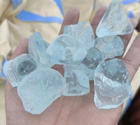 Silicate de sodium solide de qualité industrielle, cristal bleu clair granulaire, origine Hebei, résistant aux hautes températures, utilisé