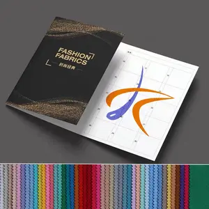 Tarjetas de tela textil, muestra gratis, swatch book