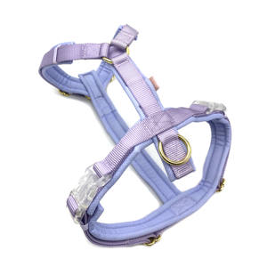 Tali kekang hewan peliharaan desain bentuk Y Multi warna baru tali kustom kerah anjing ukuran besar mewah dapat disesuaikan untuk berjalan kucing dan anjing - Product Image 5