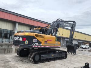 Excavadora de orugas Hyundai 220 Lc 9s 220lc de segunda mano usada de segunda mano en Shanghai en venta - Product Image 2