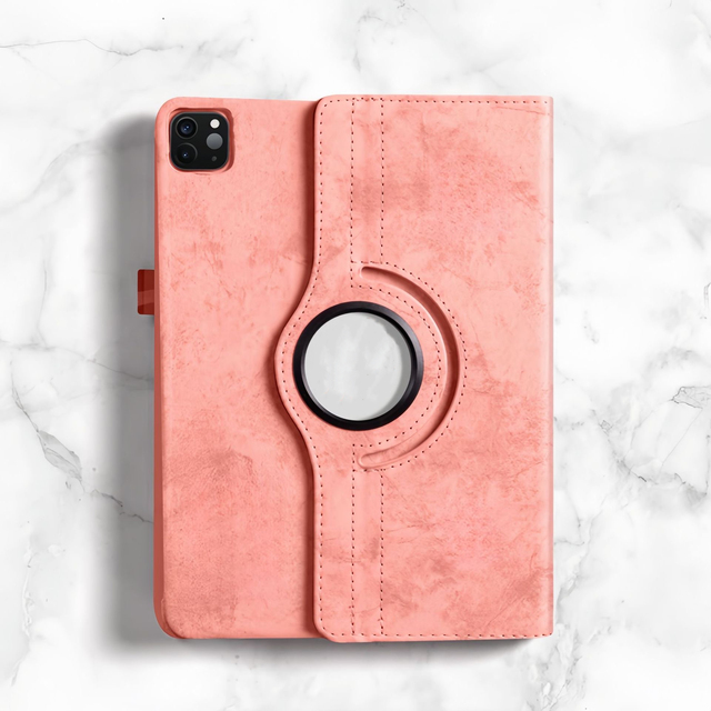 Fashionable Customized Embroidered Leather Tablet Case with Pencil Holder for iPad Air 4 5 10.9 Tablet Case Pro 11