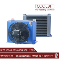 Refroidisseur d'huile/glycol COOLBIT, échangeur de chaleur/radiateur/refroidisseur d'huile à plaques pour systèmes hydrauliques/lubrifications AH1428-CA