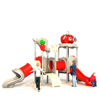 Jeux de jardin pour enfants ensemble de jeux de cour parc équipement de jeu en plastique toboggan pour enfants toboggan extérieur double toboggan jouets pour enfants