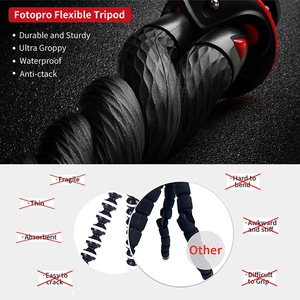 Foto pro — Mini trépied poulpe pliable et Portable, pour photographie Dslr, appareil photo, vidéo, vente en gros - Product Image 3