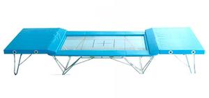 Trampoline de gymnastique rectangulaire, équipement de <span class=keywords><strong>Fitness</strong></span> <span class=keywords><strong>pour</strong></span> enfants, modèle d'extérieur <span class=keywords><strong>pour</strong></span> le parc/la cour - Product Image 3