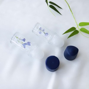 Rotolo di vetro del cilindro di alta qualità 50ml sulla bottiglia per il deodorante del profumo dell'olio dell'essenza - Product Image 6