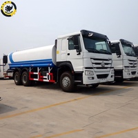 Nouveau prix bas Sinotruk Howo 336hp 6x4 Camion-citerne à eau 22000 litres 15-25cbm Alimenté au diesel