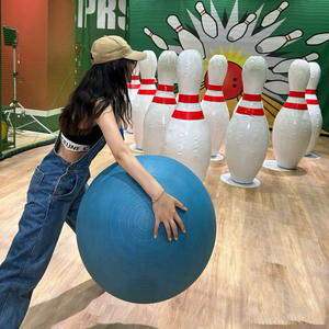 Terrain enneigé, boule de bowling gonflable JUNAO, garantie de 12 mois, équipement pour événements sportifs amusants, sports aquatiques <span class=keywords><strong>et</strong></span> sportifs sur <span class=keywords><strong>neige</strong></span>, château gonflable - Product Image 2