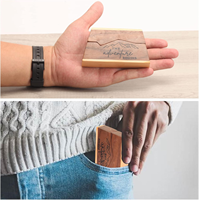 Boîte à bagues en bois gravée vintage, boîte de rangement rectangulaire en bois massif, petites boîtes artisanales en bois pour boîte à alliances en bois