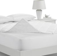 Protège-matelas matelassé en tissu 100 % coton For Air Dry Extra Comfort Plus, respirant, anti-humidité, anti-odeurs, anti-taches