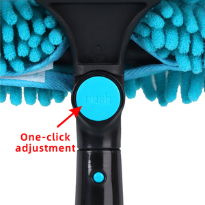 Orientjhon có thể tùy chỉnh kính thiên văn cực chất lượng cao hộ gia đình cửa sổ làm sạch cực cửa sổ đôi bên kính scraper - Product Image 6