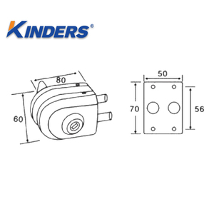 <strong>Glass</strong> <strong>Door</strong> Central <strong>Lock</strong> For Double <strong>Glass</strong> <strong>Door</strong> 10-15mm Tempered <strong>Glass</strong> To <strong>Glass</strong> <strong>Door</strong> <strong>Lock</strong> With Key Shop Restaurant - Product Image 4