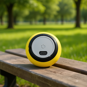 Altoparlante Portatile Myrva Mini Giallo Bluetooth V5.0 con Batteria Ricaricabile per Uso Esterno - Product Image 2