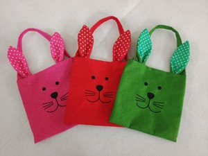 Bolsas de Tela con Orejas de Conejo de Pascua DAMAI, Bolsas de Regalo con Forma de Conejo, Artículos de Decoración para Fiestas de Pascua - Product Image 2