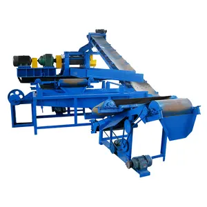 CE certificate waste tyre shredding machine tyre de-beader tire recycling machine for sale