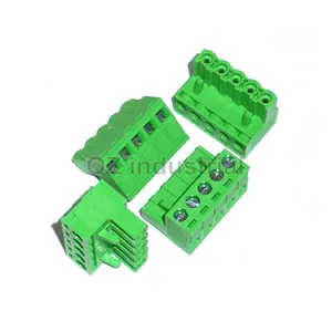 Conector de bloco de terminal verde qz, alta qualidade, 5.08mm, JM2EDGK-508 KF2EDGK-508 › 2edgk