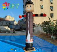 BOYAN Usine Personnalisée 10ft 20ft Gonflable Tube Homme Géant Agitant Bras Fly Guy Ondulé Marionnette Air Danseur
