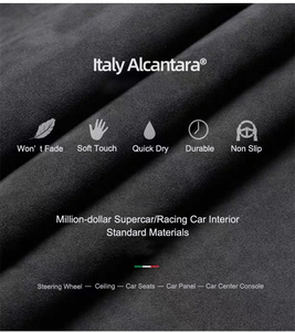 Bán Buôn Sang Trọng Alcantara Da Lộn Nhung Xe Keychain Chủ Móc Chìa Khóa Móc Chìa Khóa Dây Thừng Món Quà Quyến Rũ Mặt Dây Chuyền - Product Image 6