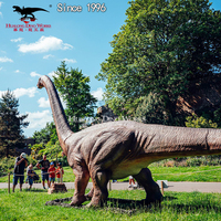 Modèles Animatronic réalistes de dinosaure de simulation mobile de dinosaure de grande taille électrique