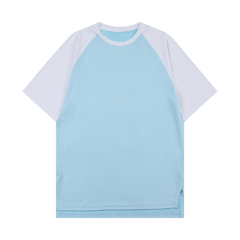 Middle Blue & White