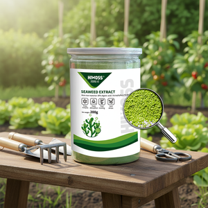 Extracto de Algas Marinas Orgánicas Green DF Hiwoss en Escamas, Fertilizante Foliar de Liberación Rápida para Fortalecimiento de Raíces, Expansión de Plántulas y Frutos - Product Image 4