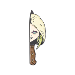 Broche émaillée <span class=keywords><strong>Scream</strong></span> Knife, thème film d'horreur classique, personnages d'anime personnalisés, badges pour revers et sacs à dos, bijoux punk - Product Image 6