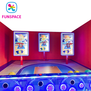 Équipement de terrain de jeu intérieur, divertissement multi-personnes, formation, machine de tir au <span class=keywords><strong>basket</strong></span>-ball interactive - Product Image 3