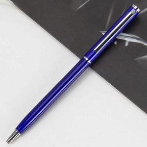 New Promotion Cheap Thin Ball Point <b>Pens</b> Custom Logo Slim Twist Metal Ballpoint <b>Pen</b> With Gold <b>Silver</b> Clip - Product Image 6
