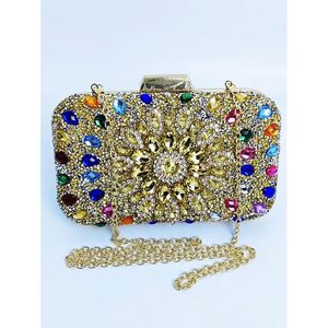 حقائب يد نسائية مرصعة بالكريستال للزفاف والحفلات الرسمية - Product Image 3