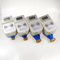 Carte IC à affichage numérique intelligent Classe B DN15 DN25 DN50 Compteurs d'eau réfrigérée prépayés en laiton
