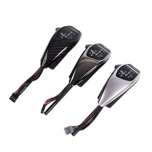 หัวเกียร์อิเล็กทรอนิกส์แบบ LED ของ BMW ชุบโครเมียมสีดำ สำหรับเกียร์อัตโนมัติ รุ่น E39 E46 E90 E87 E89 E84 E82 E81 E60 E61 E63 E64 - Product Image 5
