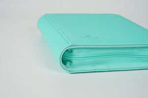 สมุดเก็บการ์ดเกมแบบพกพา 4 ช่อง ปกหนัง PU ใส่การ์ดด้านข้าง จุได้ 160 ใบ สำหรับ YGO Sports Gua มี 4 สี - Product Image 4