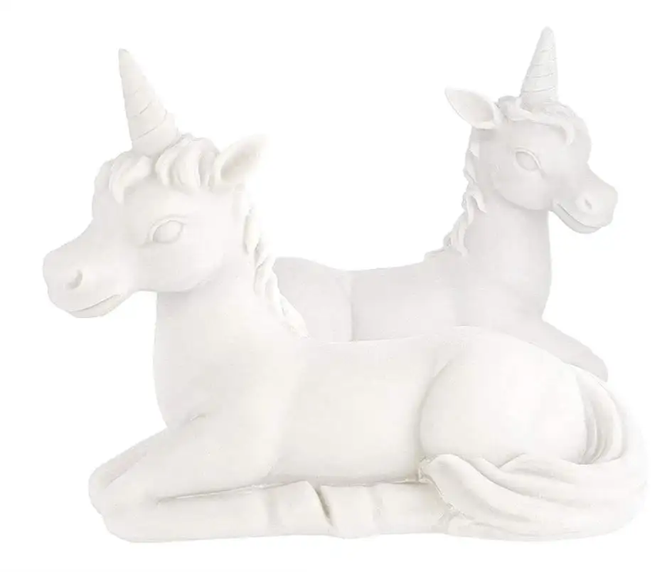 ceramic paintable Paint Your Own Unicorn, DIY Ceramics to Paint for Adults