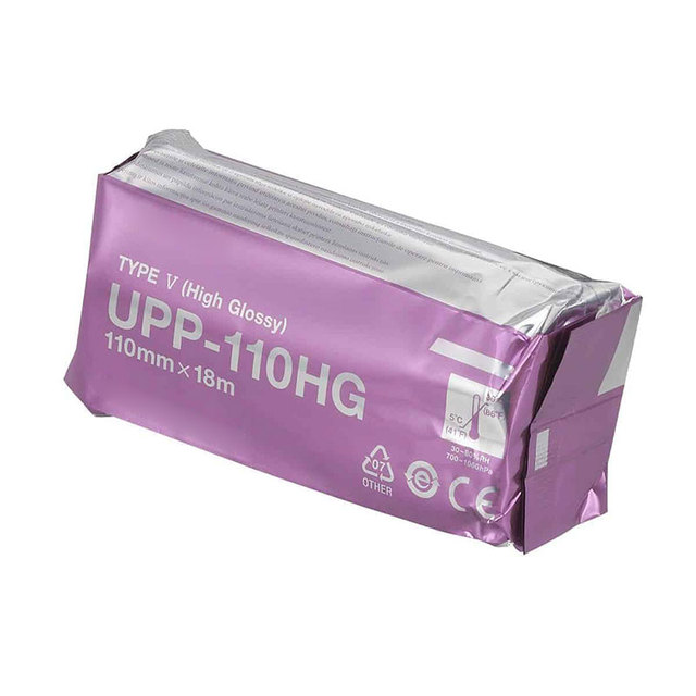 Ultrasound Film 110 HG Thermal Paper Upp-110hg 110mm X 18m for Sony Ultrasound Paper Printer