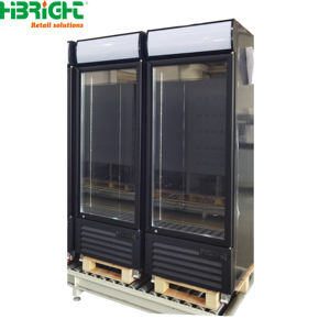 R290 रेफ्रिजरेटर ऊर्जा-बचत नेतृत्व वाली रोशनी वाणिज्यिक फ्रीजर रेफ्रिजरेटर सुपरमार्केट चिलर ग्लास दरवाजे के साथ - Product Image 6