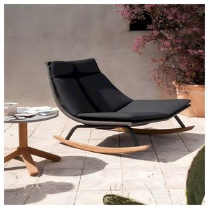 Sedia a <span class=keywords><strong>Sdraio</strong></span> da Esterno Prima OEM con Telaio in Legno di Teak Massiccio, Dimensioni Personalizzabili, Sedia da Terrazzo e Sedia a <span class=keywords><strong>Sdraio</strong></span> - Product Image 1