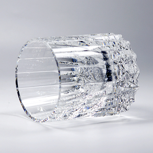 <span class=keywords><strong>Verres</strong></span> à cocktail en cristal transparent K9 de 7 oz avec gravure à la main, verre à whisky kaléidoscopique, gobelet lourd - Product Image 5