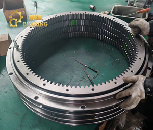 Cuscinetti Orientabili per Escavatori da 13/20/36 Tonnellate, con Pista di Rotazione Temprata a HRC58+. Opzioni di Personalizzazione Disponibili per il Diametro del Foro - Product Image 3