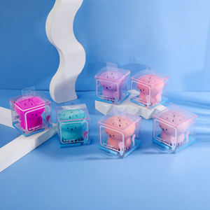 2024 dibujos animados de alta calidad pulpo hogar Spa exfoliante corporal limpieza belleza baño Etiqueta Privada Facial silicona bebé champú OEM cepillo - Product Image 3