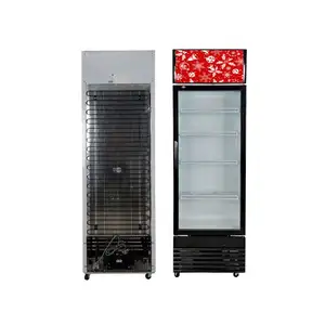 Alta calidad vertical refrigeradores de bebidas enfriador de Cocacola