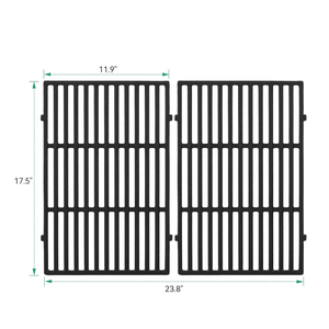 Rejillas de Cocina de 17.5 Pulgadas 7638 para Weber Spirit II 300 310 320 330 y Genesis, Repuestos para Parrilla de Gas - Product Image 2
