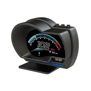 OBD2 GPS akıllı metre LCD ekran ile dijital hud V60 araba ekran için otomatik teşhis aracı Hud