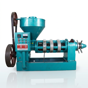Prensa de Aceite Comercial Automática de Tornillo de Presión en Frío YZYX130WK, Capacidad de 8 TPD, Alto Rendimiento para Aceite de Sésamo y Cacahuete, Fácil de Operar - Product Image 1