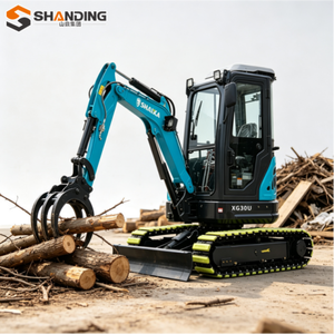 Precio Real, Envío Gratis, Mini Excavadora Diesel Changchai de 3 Toneladas, CE EURO 5, Excavadora Compacta Hidráulica Personalizada - Product Image 4