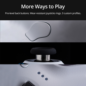 Bộ điều khiển chơi game <span class=keywords><strong>8bitdo</strong></span> Ultimate 2.4G với đế sạc với cần điều khiển tmr/Kích hoạt hiệu ứng hội trường cho PC, windows - Product Image 4