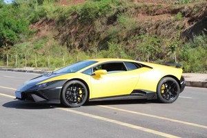 Kit de Carrocería de Fibra de Carbono para <span class=keywords><strong>Lamborghini</strong></span> Huracan LP580 610, Estilo EVO, Parachoques Delantero, Alerón, Difusor Trasero, Tubo de Escape - Product Image 5