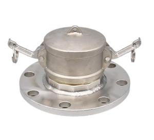 304 paslanmaz çelik flanş hızlı bağlantı yağ tankeri boşaltma portu 3 inç ve 4 inç flanş erkek adaptörü küçülen kaplin - Product Image 1